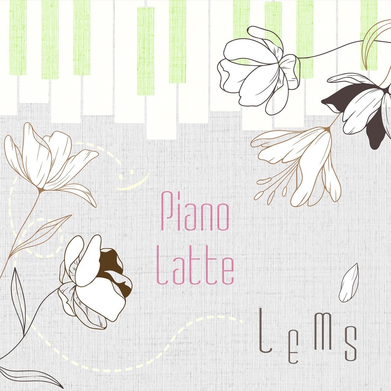 咲くカフェ LEMSによるInstrumental Jazzy HipHop「Piano Latte」。Japanese hiphop beatmaker。